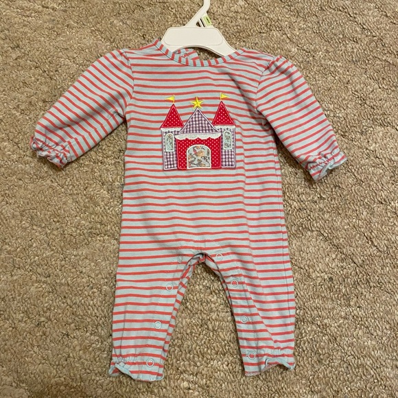 Three Sisters- Boutique Other - Baby girl castle romper